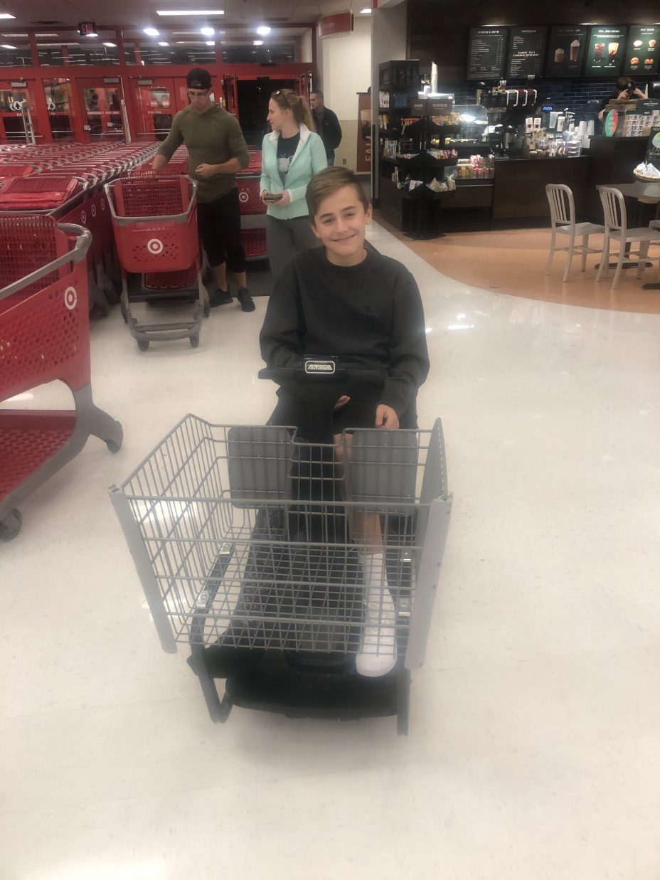 Chase goes to Target