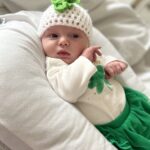 Baby Violet on St Patrick’s Day