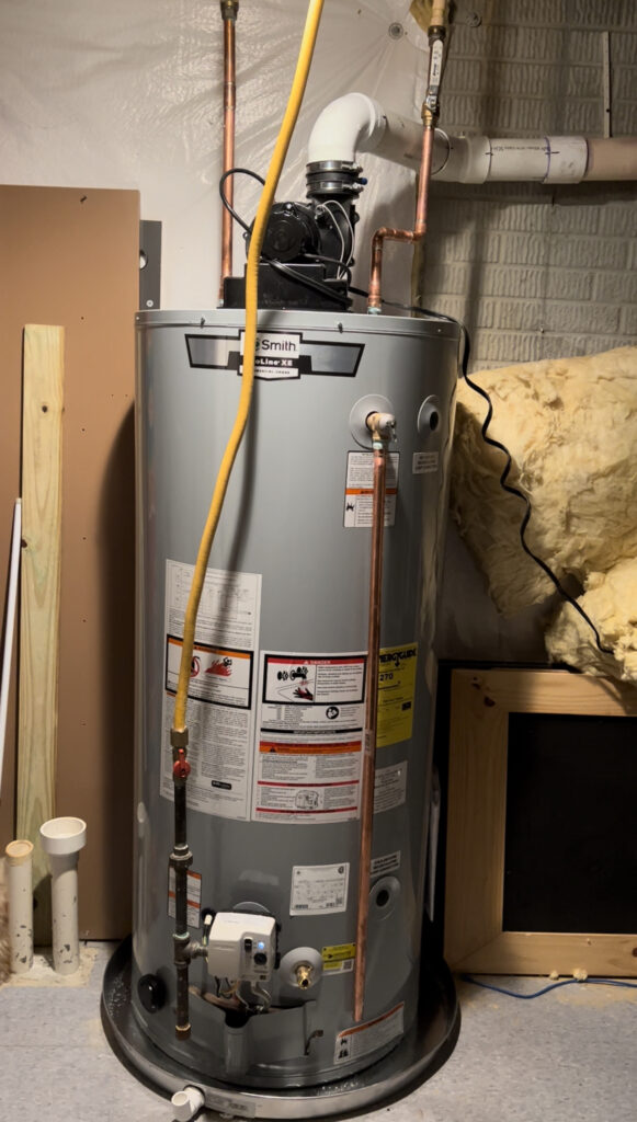 New Waterheater is done :)